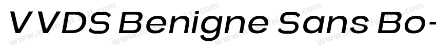 VVDS Benigne Sans Bo字体转换